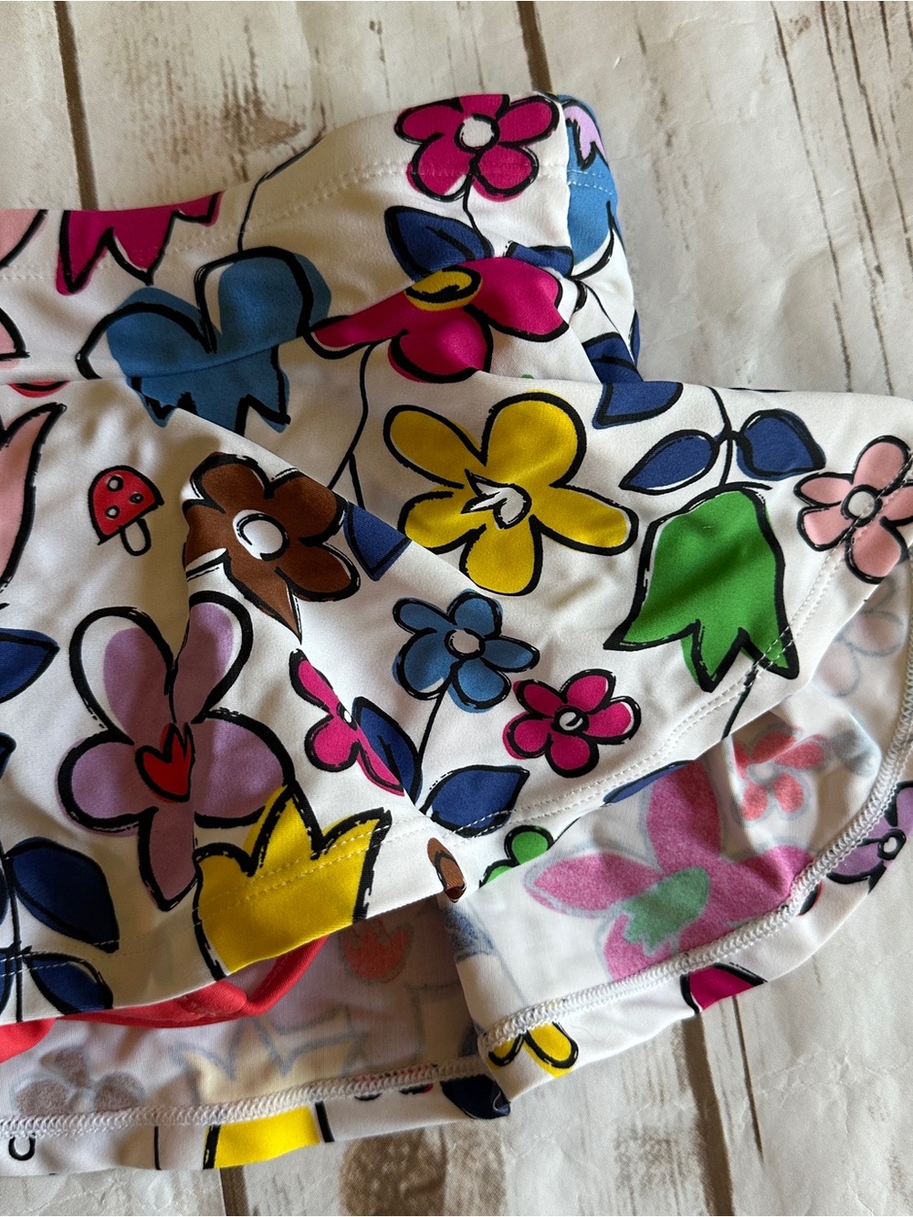Hanna coral floral swim skirt - Picture 5 of 8